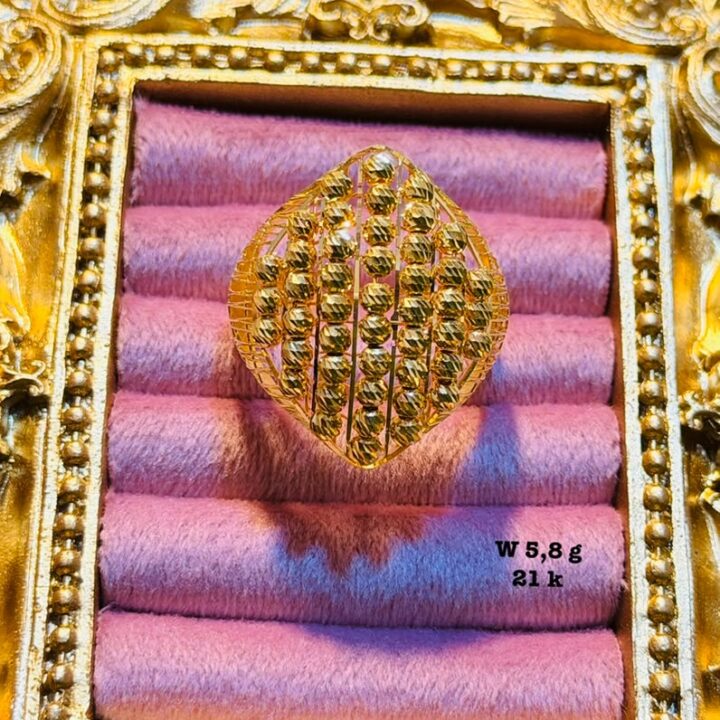 Qatari Gold Ring 21 Karat (21/880)